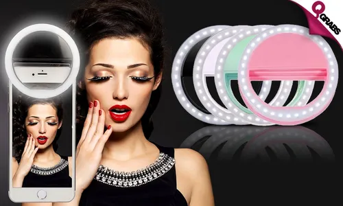 Rechargeable LED Selfie Ring Light!